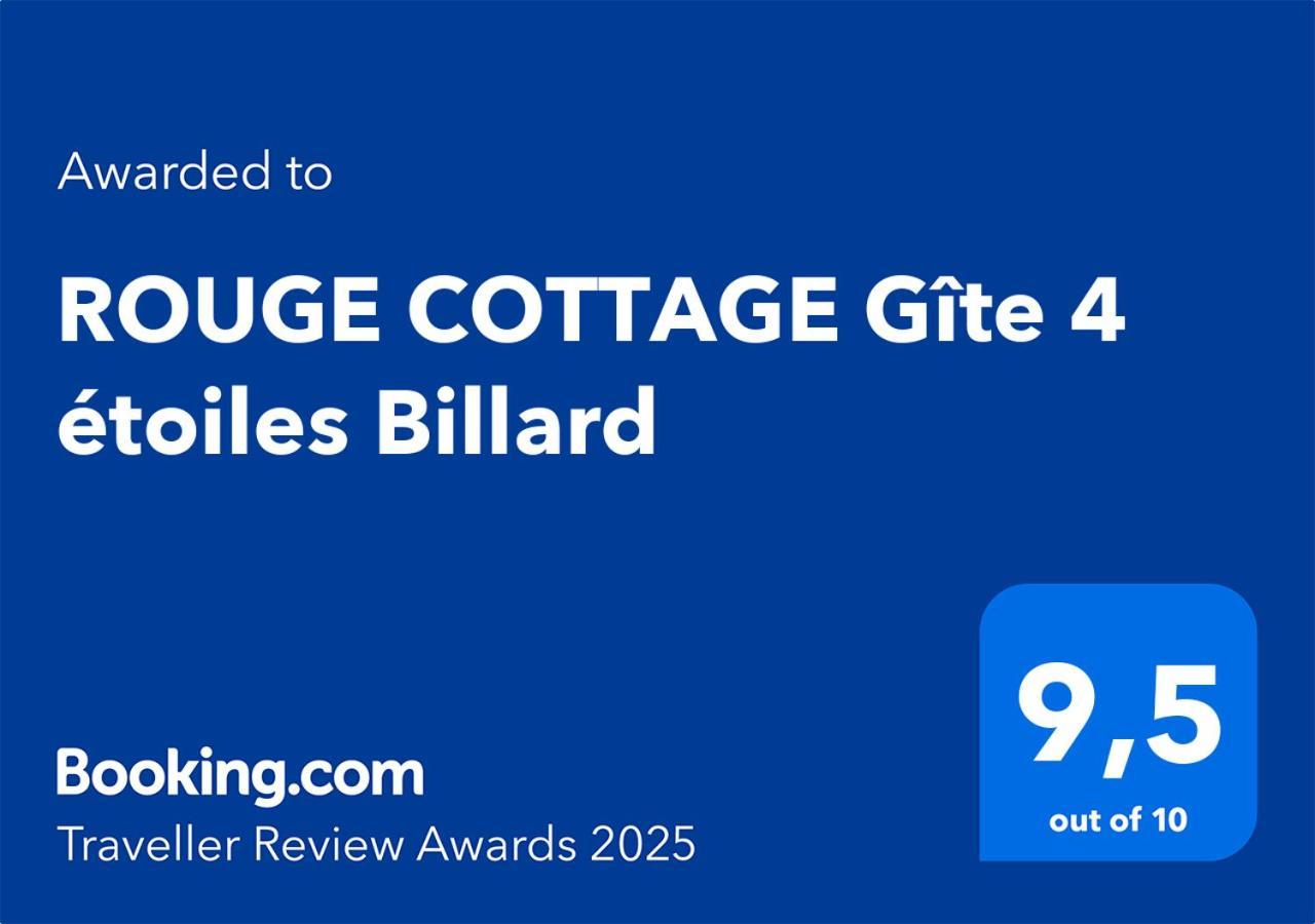 Rouge Cottage Gite 4 Etoiles Billard Gueutteville-les-Gres Екстер'єр фото